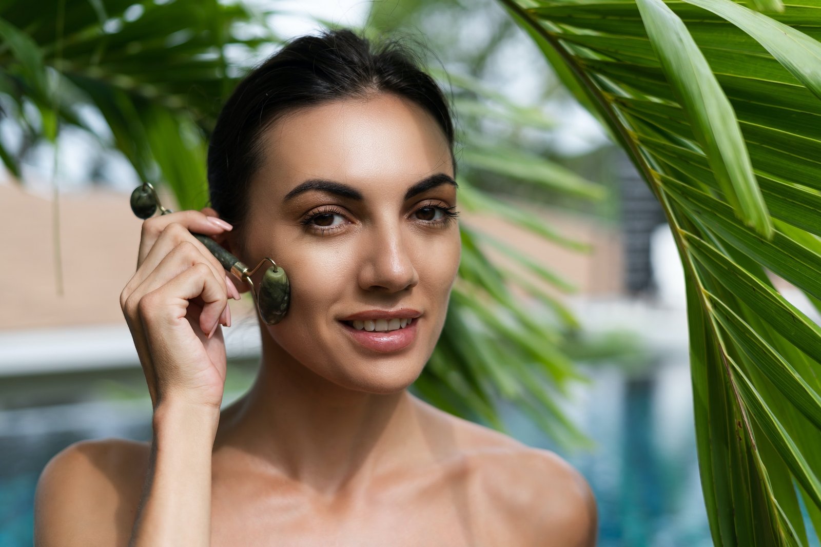 Rodillo de Jade Facial
